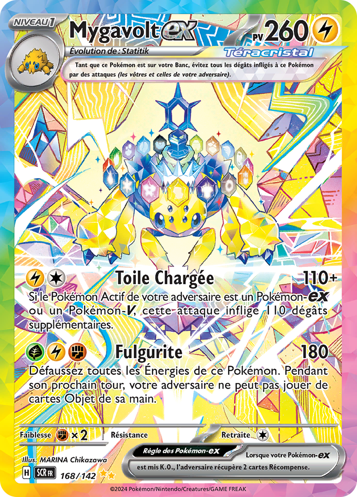 Mygavoltex (Écarlate et Violet Couronne Stellaire 168) — Poképédia