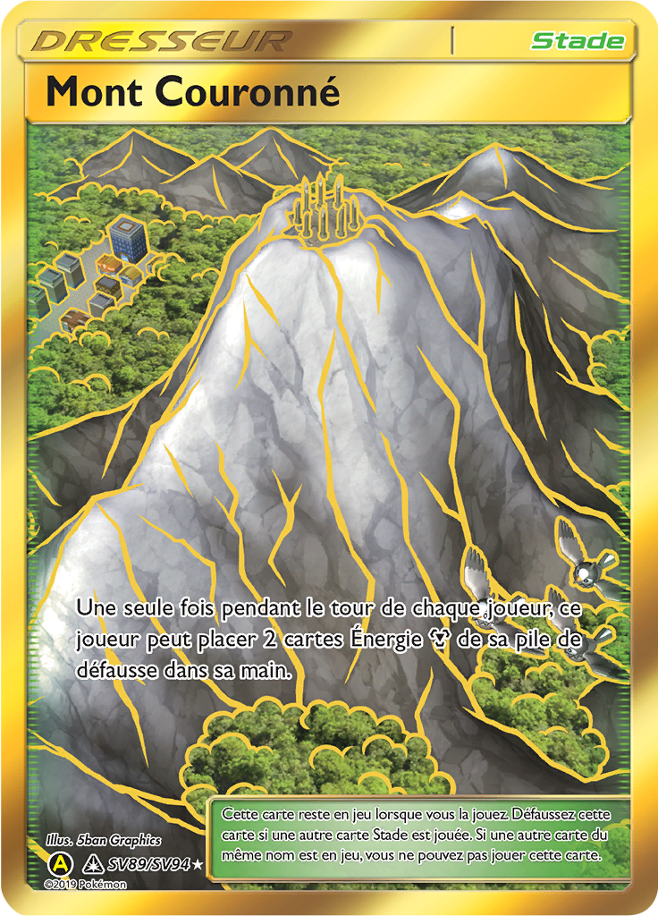 Aller Au Mont Couronné Pokemon Diamant Etincelant Mont Couronné (Destinées Occultes SV89) — Poképédia