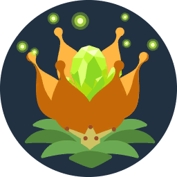 Icône Fleur de Crysta orange NPSnap.png