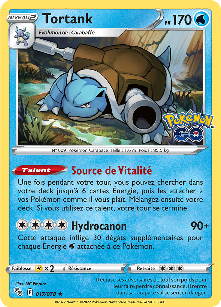 Protège-cartes Pokemon Tortank