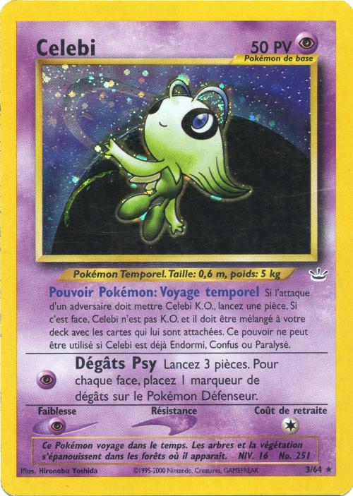 Celebi (Neo Revelation 3) — Poképédia
