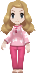 Overworld Serena (Pyjama) XY.png