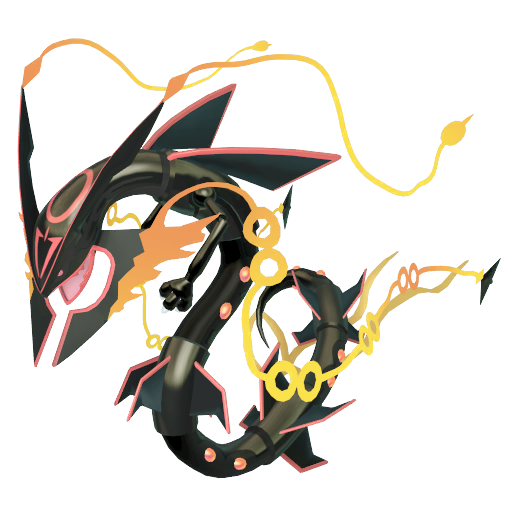 Mega evolução de Rayquaza, revelada