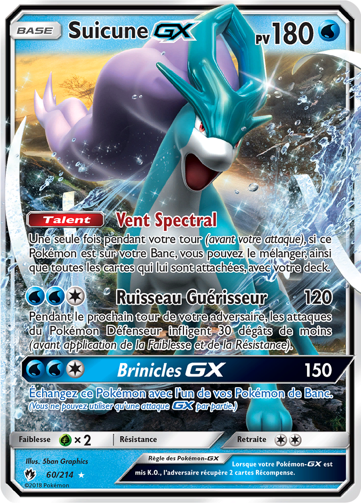 Suicune Gx Soleil Et Lune Tonnerre Perdu 60 Pokepedia Suicune Gx Soleil Et Lune Tonnerre Perdu 60 Pokepedia