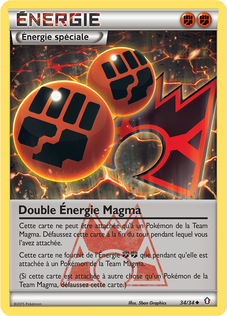 Double Énergie Magma (Double Danger 34)