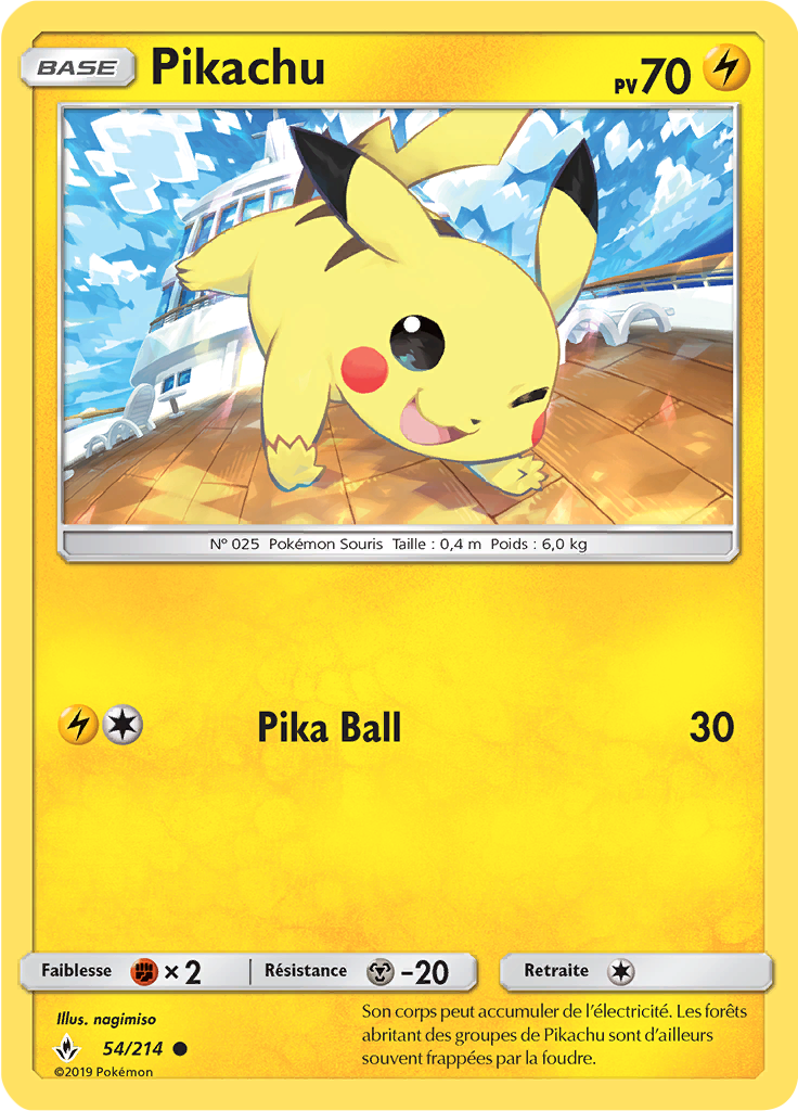 Pikachu Soleil Et Lune Alliance Infaillible 54 Pok p dia