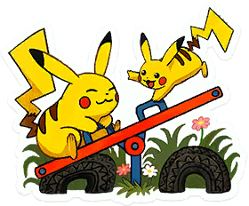 Fichier:Autocollant Pikachu HOME.png