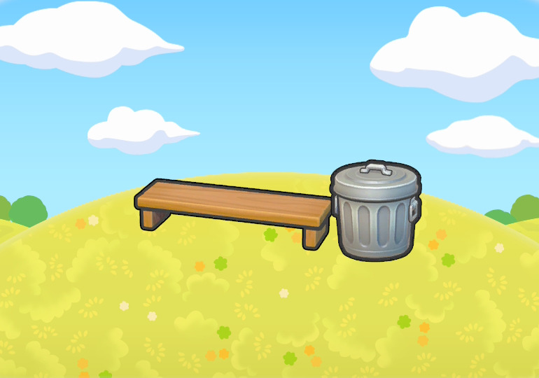 Fichier:Banc de parc Pokopia.png