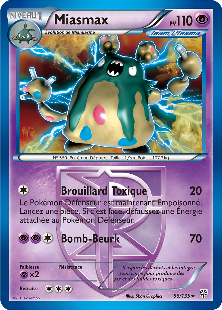 Miasmax (Noir & Blanc Tempête Plasma 66) — Poképédia