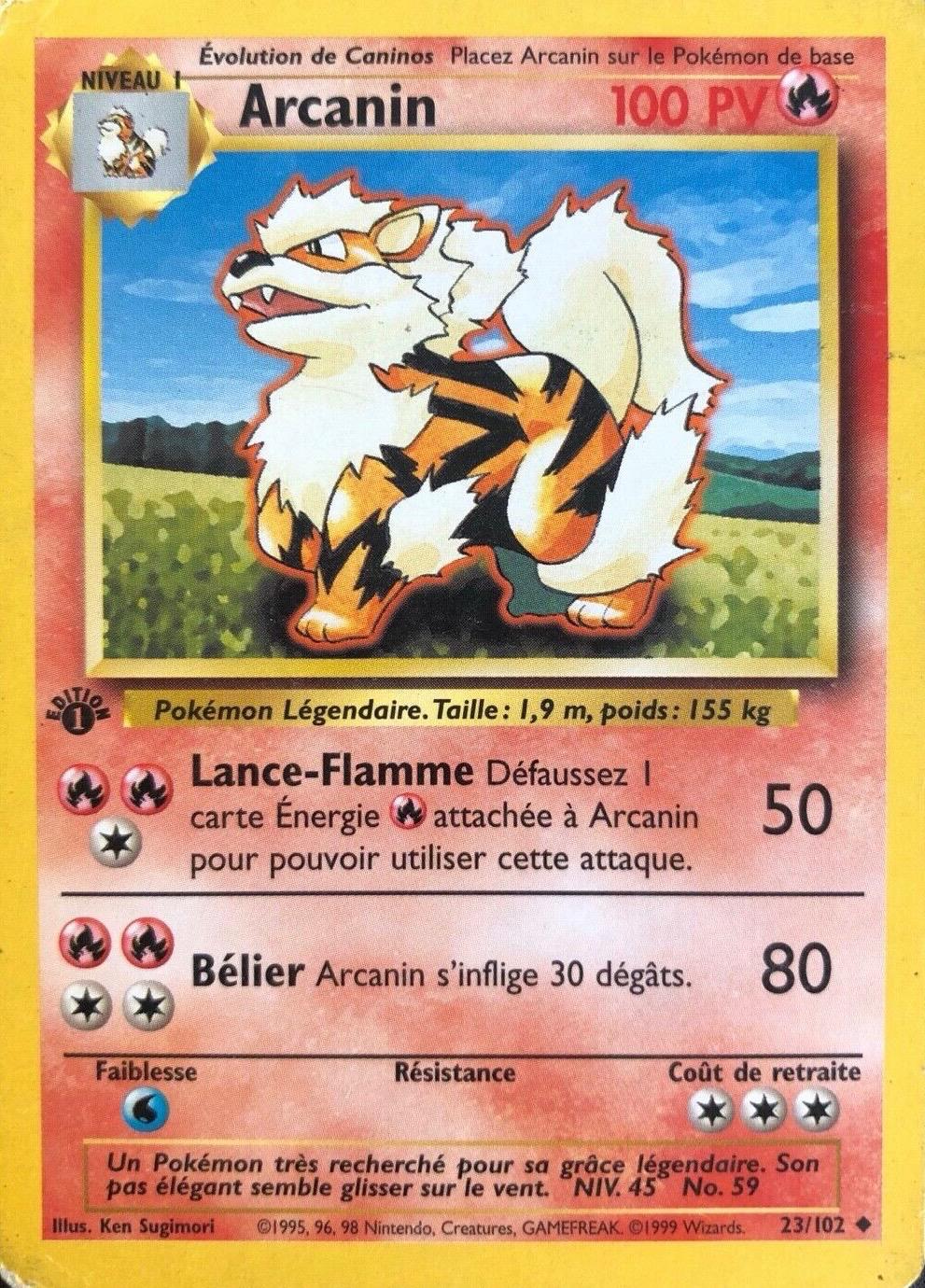 Arcanin (Set de Base 23) — Poképédia Arcanin (Set de Base 23) — Poképédia