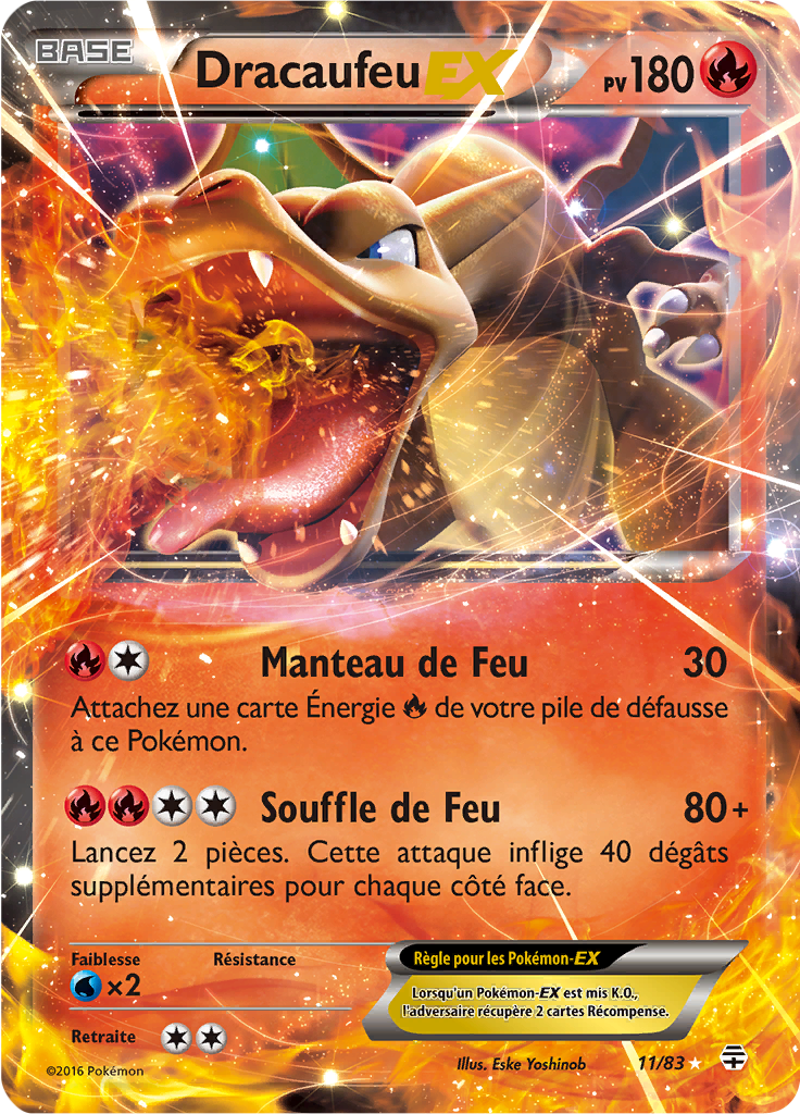 Dracaufeu-EX (Générations 11) — Poképédia