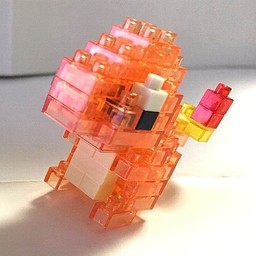 Fichier:Figurine Salamèche translucide mini Nanoblock.jpg