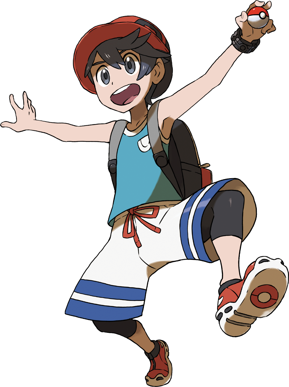 Pokemon Soleil Et Lune Personnage Elio — Poképédia