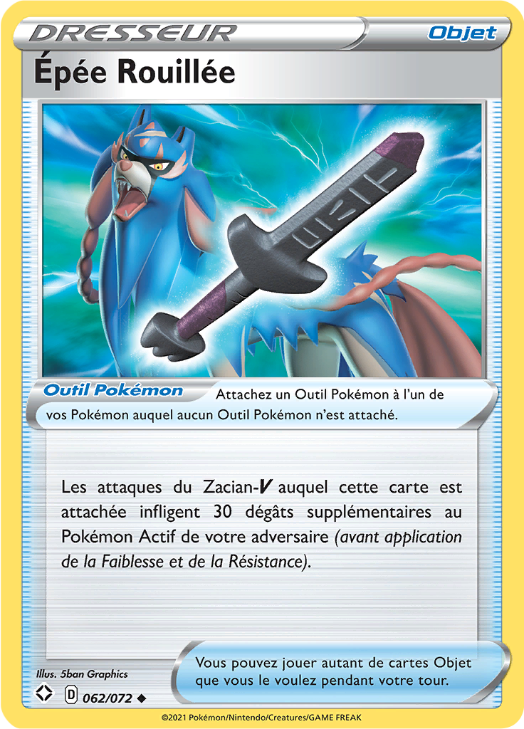 Épée Rouillée (Destinées Radieuses 062) — Poképédia