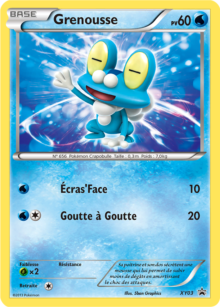 Grenousse (Promo XY 03) — Poképédia