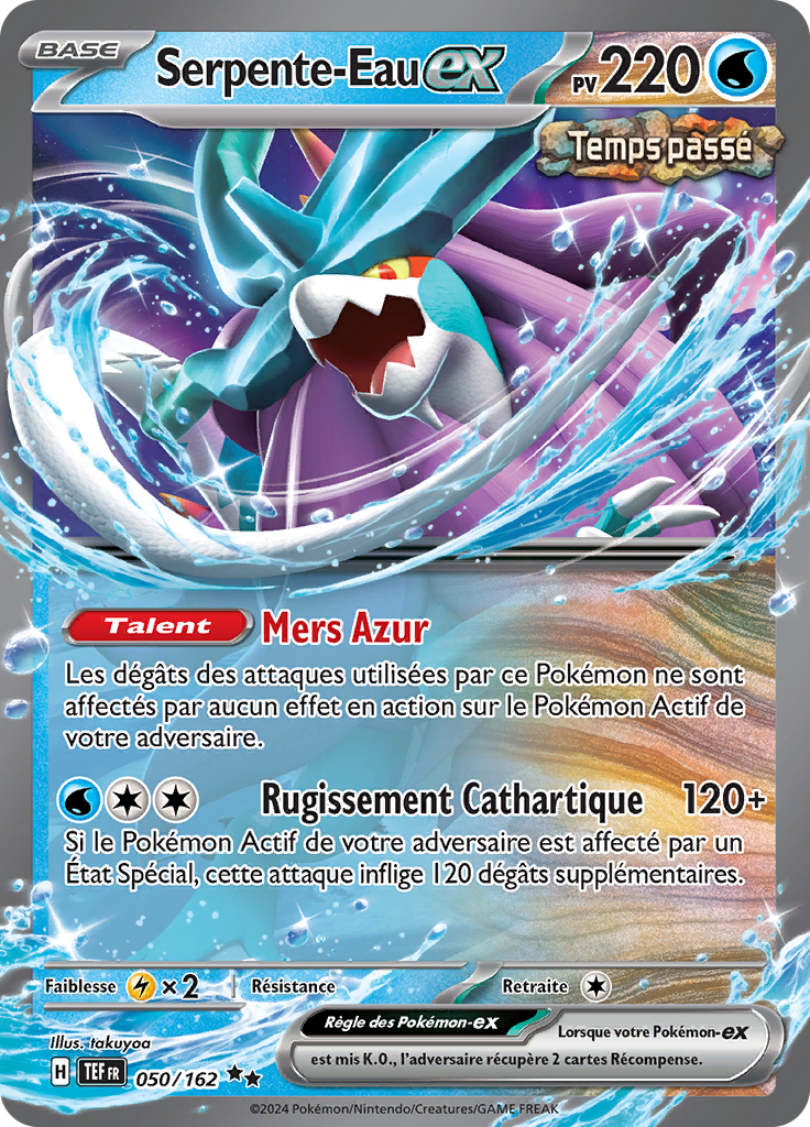 SerpenteEauex (Écarlate et Violet Forces Temporelles 050) — Poképédia