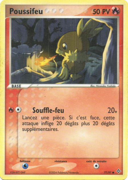 Poussifeu (EX Dragon 77)