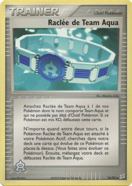 Raclée de Team Aqua (EX Team Magma VS Team Aqua 76)