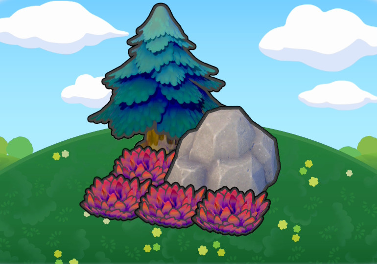 Fichier:Hautes herbes avec rocher et sapin Pokopia.png