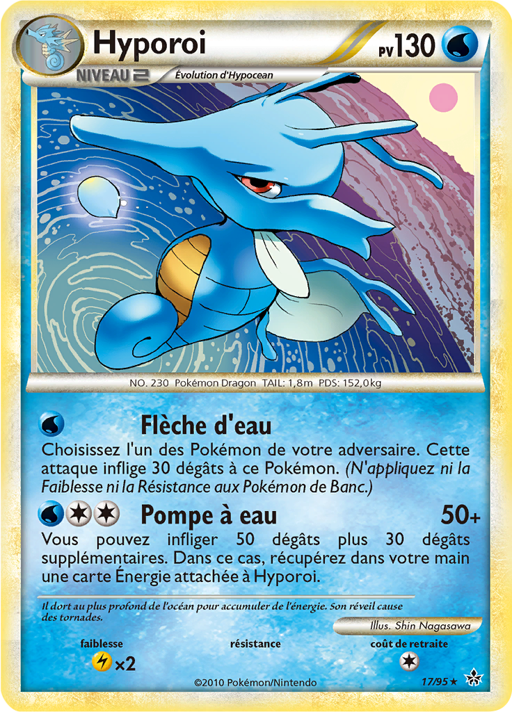 85/95 HS2:Déchainement Carte Pokemon Neuve Française Hyporoi Prime