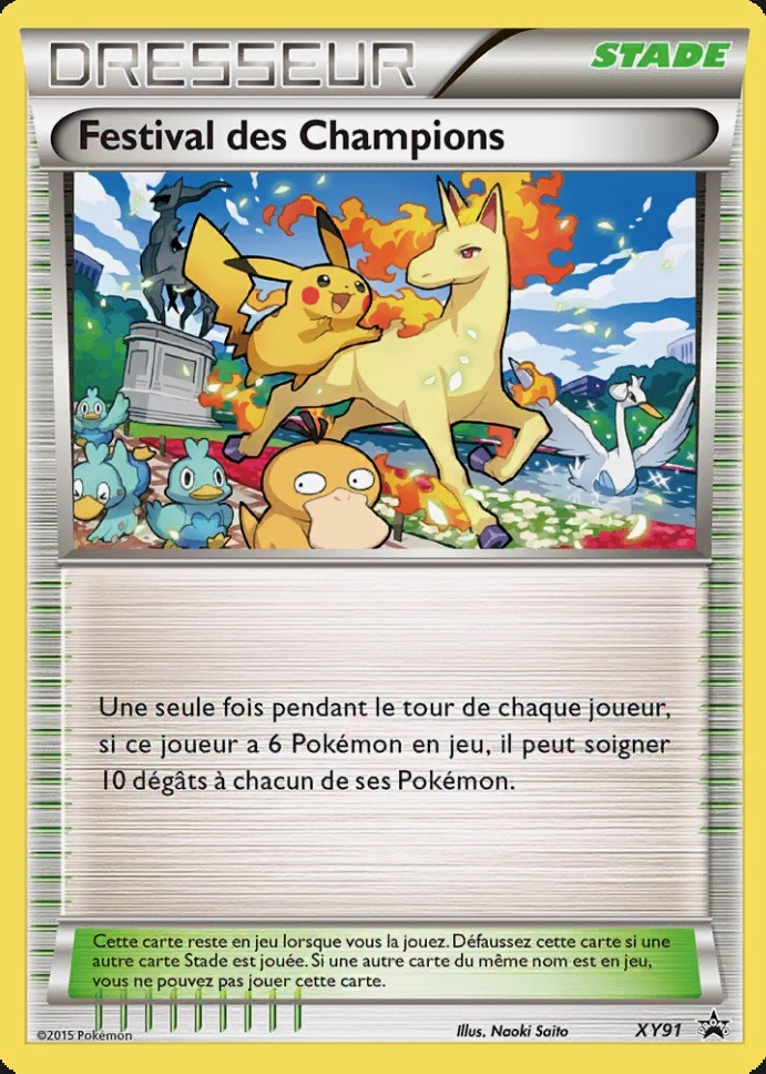 Pokemon Festival Of Champions Festival des Champions (Promo XY 91) — Poképédia