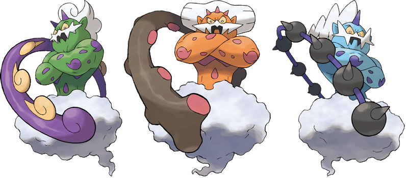 Boréas Fulguris Et Démétéros Pokemon Arceus Forces de la Nature — Poképédia