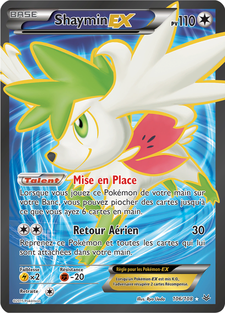 Shaymin Ex Xy Ciel Rugissant 106 — Poképédia