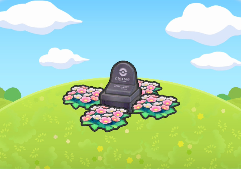 Fichier:Pierre tombale bordée de fleurs Pokopia.png