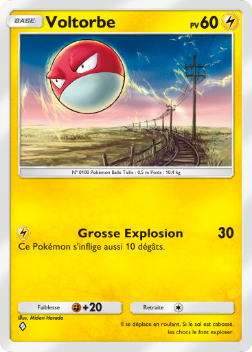 Voltorbe (Choc Spatio-Temporel 054)