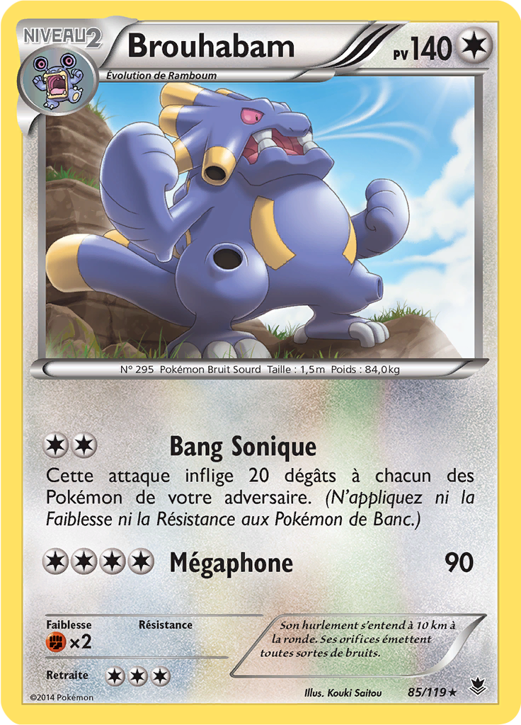 Brouhabam (XY Vigueur Spectrale 85) — Poképédia