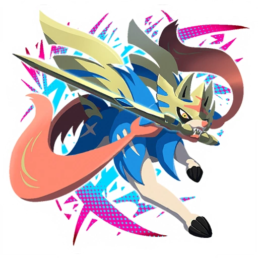 Fichier:Sticker Festival Pokémon GO 2025 (Zacian) - GO.png