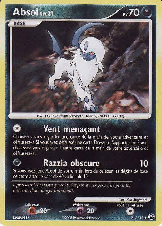 Absol, PokéPédia