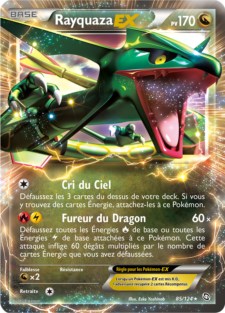 N&B:Dragons Exaltés Carte Pokemon Française Neuve Diamat 96/124