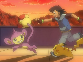 Fichier:DP123 - Capumain et Pikachu de Sacha (Flash-back).png