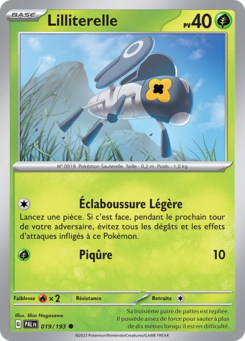 Lilliterelle (Écarlate et Violet Évolutions à Paldea 019)