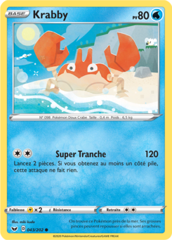 Krabby (Épée et Bouclier 043)