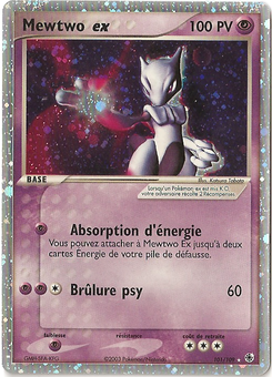 Mewtwo ex (EX Rubis & Saphir 101)