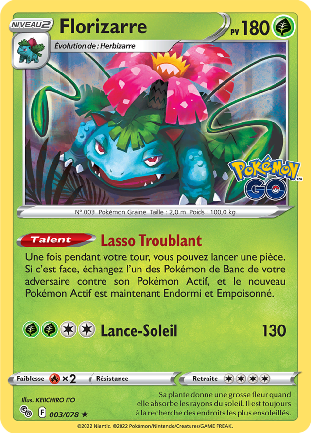 POKEMON TRADE GO - Venusaur Brillante - Suerte Garantizada - Registrado EUR 11,12 - ES