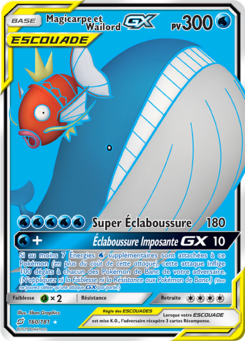 Magicarpe et Wailord-GX (Soleil et Lune Duo de Choc 160)