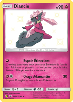 Diancie (Destinées Occultes SV36)