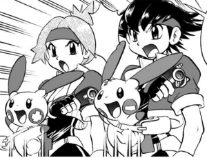 Lunick et Solana - Ranger (manga).png