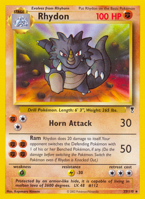 Rhydon (Legendary Collection 35) — Poképédia