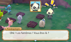 Le duo et leur camarades se rejoignent à l'école, et appellent les fantômes…