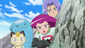 Miaouss (Team Rocket) et Qulbutoké (de Jessie)