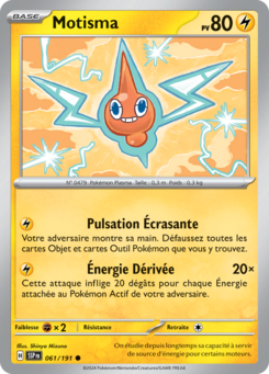 Motisma (Écarlate et Violet Étincelles Déferlantes 061)