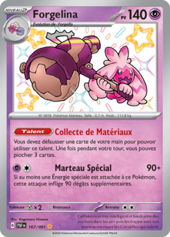 Forgelina (Écarlate et Violet Destinées de Paldea 167)