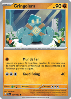Gringolem (Écarlate et Violet Forces Temporelles 087)