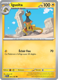 Iguolta (Écarlate et Violet Mascarade Crépusculaire 071)