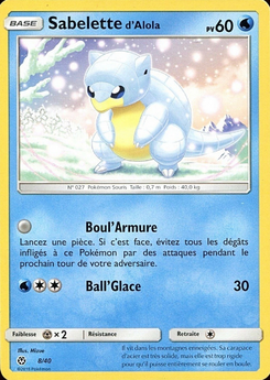 Sabelette d'Alola (Collection McDonald's 2018 (France) 8)