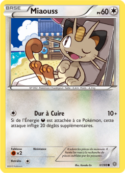 Miaouss (XY Origines Antiques 61)